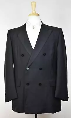 VTG Oxxford Clothes Mens Double Breasted Tux Smoking Jacket Blazer Sport Coat 42 • $240