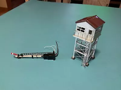 Vintage  Model Train Tower And Switch Lighted • $90