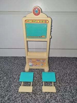 £9.99 • Buy Barbie Doll Vintage Teacher / School Electronic Chalkboard Plaset (NOT WORKING)