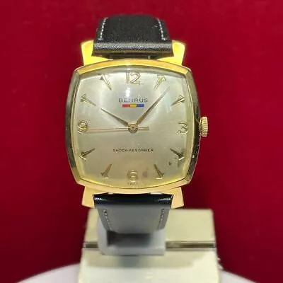 BENRUS 239 Hand Wrapped Men's Watch 1960's Vintage • $644.36