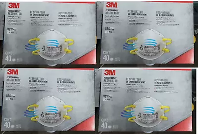 3M N95 Particulate Respirators40 Dispenser 8210 PLUS (4 Packs 160 Total  ) • $79.99