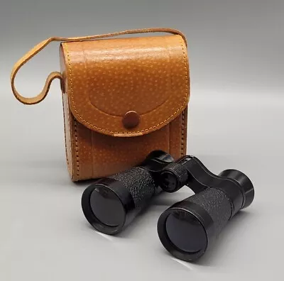 Vtg Swift Scout Binoculars 4 X 30 Japan Model 800 W/Brown Original Case • $12.95