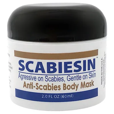 Scabiesin Scabies Treatment Mask Kill Scabies Fast Stop Skin Itching - 2.0 Oz • $34.99