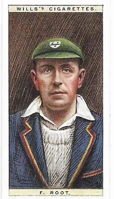 £1.70 • Buy WORCESTERSHIRE - F Root #36  1928 Wills Cigarette Cricketers  Card