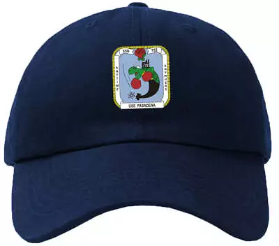 SSN-752 USS Pasadena Badge Navy Baseball Cap Hat Hook And Loop Closure • $17.95