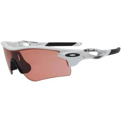 Oakley Custom Radarlock Path Matte White Text G30 Lens Womens Sports Sunglasses • $116.23