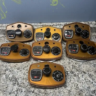 Vintage Schwinn Approved Chrome Lot Of 7 Speedometer - UNTESTED Timers Speedo • $82.49