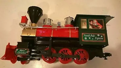 Eztec G Gauge CHRISTMAS ENGINE Scientific Toy North Pole Express Train-TESTED A+ • $15.95