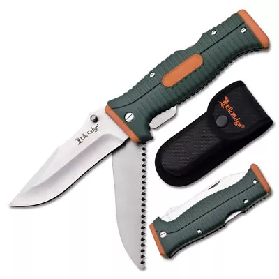 Elk Ridge Manual Folding Gentleman's Knife Trapper  - 3cr13 Satin Finish #er-fdr • $56.90