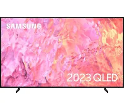 SAMSUNG QE55Q60CAUXXU 55  Smart 4K Ultra QLED TV With Bixby -  REFURB-A • £427.76