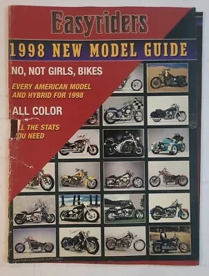 EASYRIDERS Magazine Supplement (1998) NEW MODEL GUIDE • $9.99