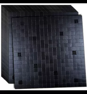 Xuaniny 10-Piece Self-Adhesive Mosaic Cobalt Backsplash Peel & Stick Tile New  • $39.99