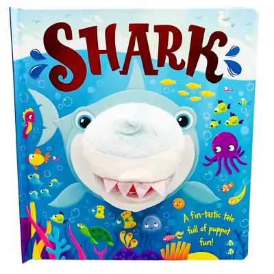 Children's Puppet Boardbook: A Fin-tastic Tale Full Of Puppet Fun - Shark • $12.99