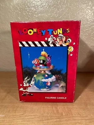 Matrix Looney Tunes Marvin The Martian Candle Figure Globe New Open Box Vintage • $15