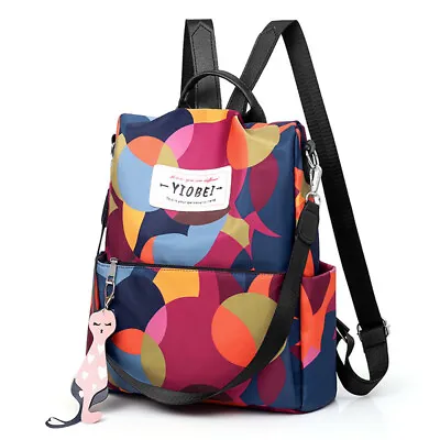 Women Anti-theft Backpack Schoolbag Outdoor Backpack Travel Bags • $36.95