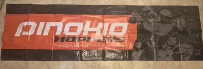 $59.95 • Buy MASSIVE Pinokio Hopper Logo Banner 9.5' X 3' Vinyl Dealer Store Promo Paintball
