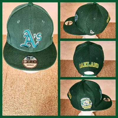 Oakland Athletics Mlb Baseball Snapback Hat. • $25