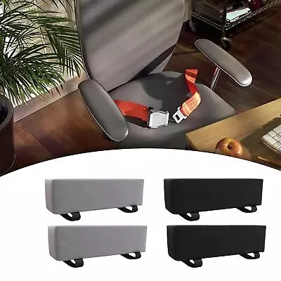 Portable Chair Armrest Pad Universal Chair Arm Rest Cover Removable Durable • £13.10