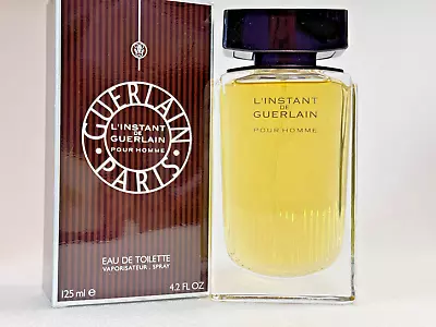 Guerlain L'INSTANT DE GUERLAIN POUR HOMME 4.2 Oz Eau De Toilette Spray • $226.99