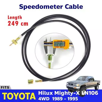 Speedometer Cable Meter Wire Fits Toyota Hilux LN106 4WD Pickup 1989-95 New PU06 • $39.98