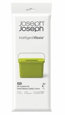 $23.85 • Buy NEW Joseph Joseph Intelligent Waste Compostable Bags Pack Of 50