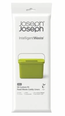 $23.85 • Buy NEW Joseph Joseph Intelligent Waste Compostable Bags Pack Of 50