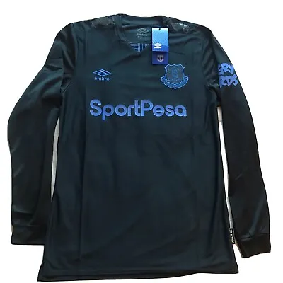 Everton Third 3rd Football Shirt 2019/2020 Size Medium Mens Long Sleeve • £27.50