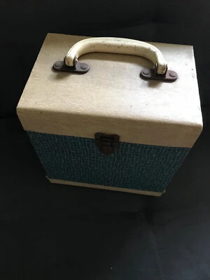 Winel Vintage 7  Vinyl Record Carry Case Singles Carrying Box Rare Retro Prop 45 • £25