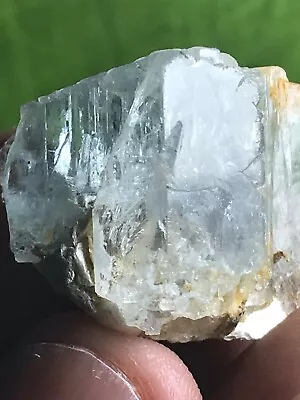 67.50 Cts Natural Aquamarine Specimen With Muscovite From Pakistan • $6