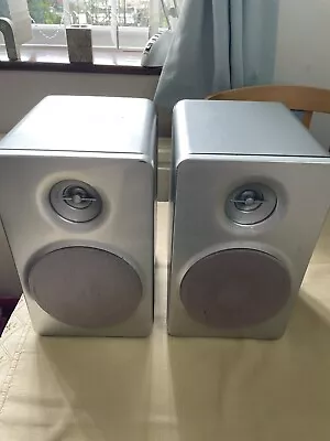 Pair Of SONY  Hi-Fi Stereo MICRO BOOKSHELF SPEAKERS 4Ω Ohms   25 Watts • £24.95