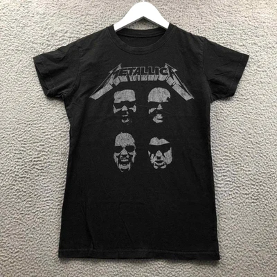 £16.33 • Buy Metallica 2012 T-Shirt Women's Medium M Short Sleeve Graphic Crew Neck Black