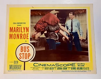 BUS STOP (1956) ~ Marilyn Monroe ~ 1956 ~ Original Lobby Card ~ Excellent!! • $125