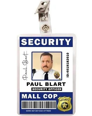 $6.65 • Buy Mall Cop Paul Blart Security ID Badge