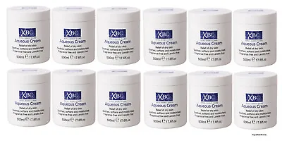 £16.99 • Buy XBC Aqueous Cream Fragrance & Lanolin Free Relief Dry Skin Moisturiser 500ml X12