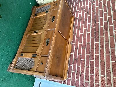 Magnavox Stereo Record Player And Storage. Has Been Used As A Decorative Piece • $200