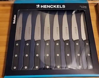 Henckels Solution Stainless Steel 4.5 In. Steak Knife (8-Piece) • $35