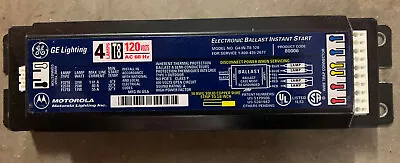 Motorola 80006 G4-IN-T8-120 Fluorescent Ballast For (4) F32T8 F25T8 F17T8 Lamps • $19.99