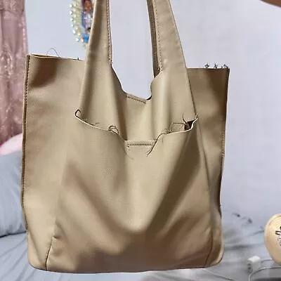 Zara Women's Beige Tote Large Bag • $5