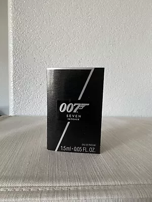 James Bond 007 Intense Mens Cologne Sample Vial 1.5 Ml . NIB • $7.99