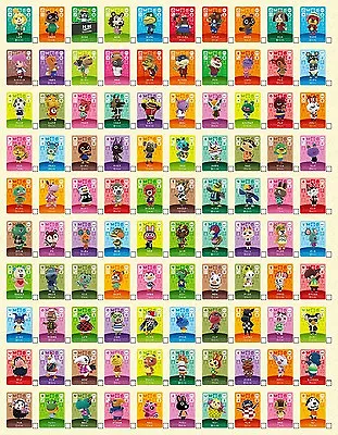$14.97 • Buy Animal Crossing Amiibo Series 1 Cards # 1-100 - Pick From The List! New Horizons