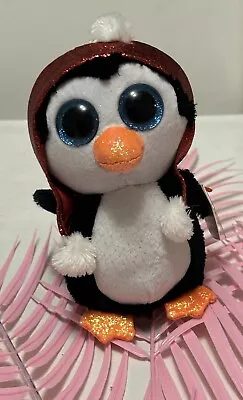 Gale The Christmas Penguin Beanie Boo “6” Used Excellent Condition Mint Tag 2019 • $15