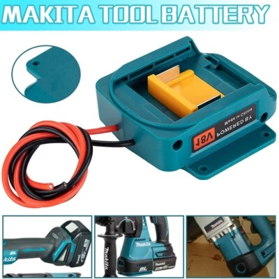 $13.41 • Buy Battery Power Mount Connector Adapter For Makita 18V Dock Holder With Wires Kit