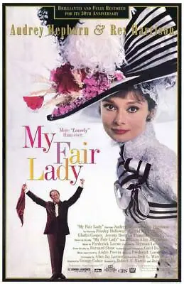 399405 My Fair Lady Movie Audrey Hepburn Rex Harrison WALL PRINT POSTER US • $13.95