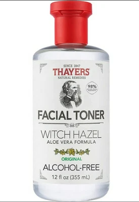 $36.99 • Buy 4pak Thayers Natural Facial Toner, Witch Hazel/Aloe Vera Formula, 12ozs Original