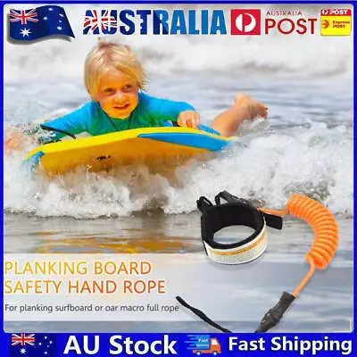 AU Safety Surfing Hand Rope Stand Up Paddle Board Leash For Surfboard (Orange) • $9.92