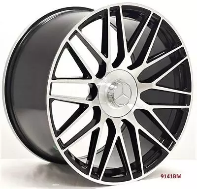 20'' Wheels For Mercedes S63 4MATIC COUPE 2015-19 20x8.5/9.5  5x112 • $1095.20