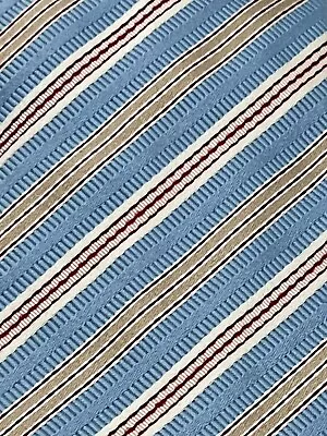 Blue & Gold Diagonals SALVATORE FERRAGAMO -  Italian Men's Tie - NECKTIE • $35.99