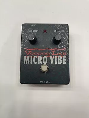 Voodoo Lab Micro Vibe Vibrato Univibe Guitar Effect Pedal Made In USA • $149