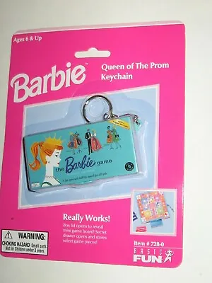 $8 • Buy Barbie Queen Of The Prom Keychain #728-0 NIP