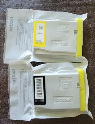 Brother LC51BK Black And Yellow LC51Y Ink Cartridges Lot Of 2 • $9.99